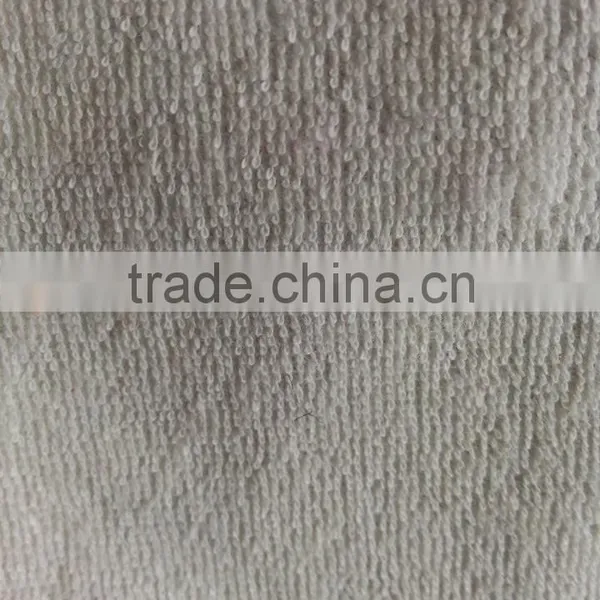 Wholesale Cotton Plush Baby Bib Plain White photo-5
