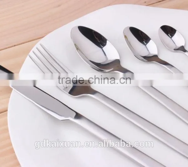 Modern Design Stainless Steel Flatware Set or in Bulk KX-S168 photo-3