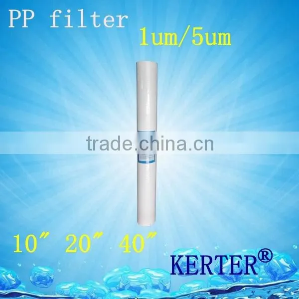 Water Spare Parts PP Filter 20 Inch
