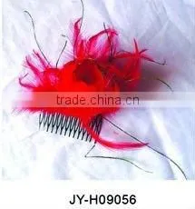 The Chic /colorful Flower Feather Headband photo-5