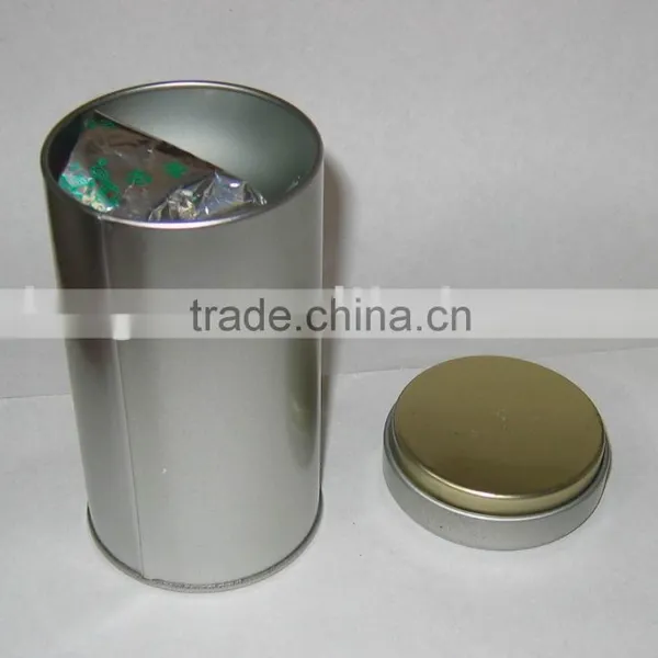 Tea Cans, Tea Round Tin, Air Tight Tin With Tea