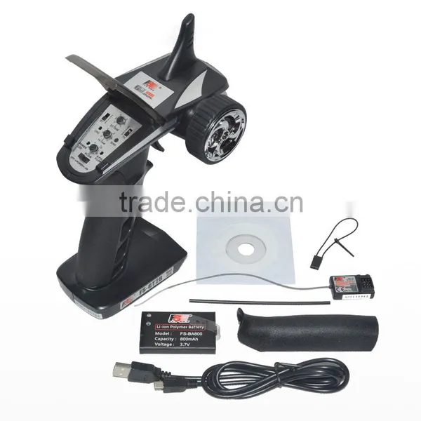 Flysky FS-GT2B 2.4G 3CH Remote Radio Controller Transmitter For RC Helicopter photo-5