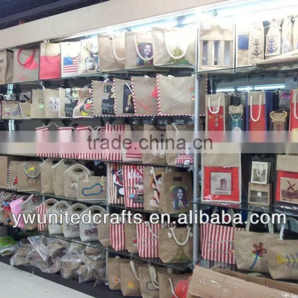 Foldable Jute Bag Ladies Fashionable Jute Bags