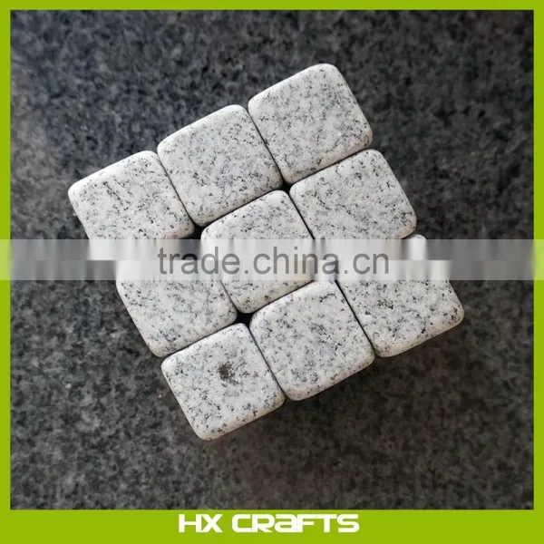 9PCS/Set Chilling Rocks Set Ice Cubes Wine Bourbon Scotch Soapstone Whiskey Stones photo-2