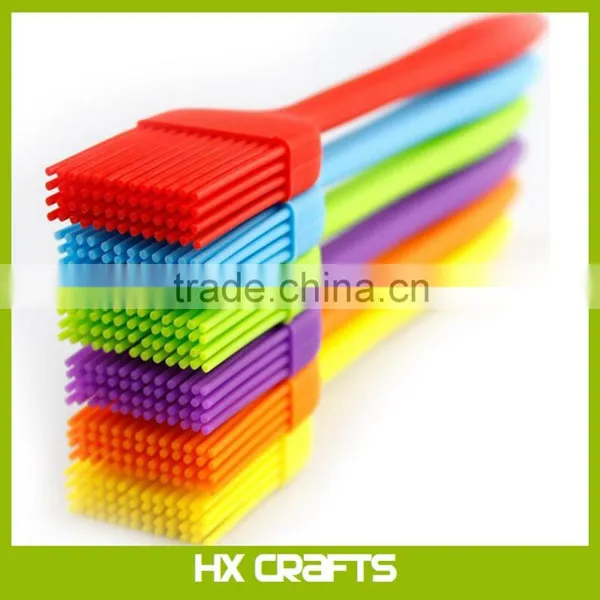 Amazon Hot Selling Solid Core and Hygienic Solid Coating Silicone Pastry Basting Grill Silicone Barbecue Brush photo-2
