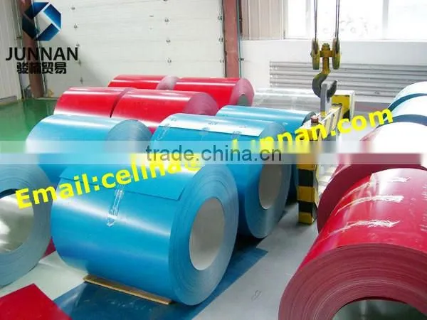 Color Coated Steel Coils PPGI for Roofing Building, Building Material photo-6
