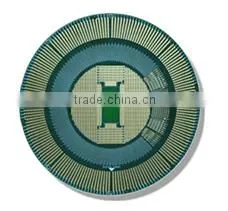 Single Sided Pcb Prototype With Green Solder Mask and Black Legend