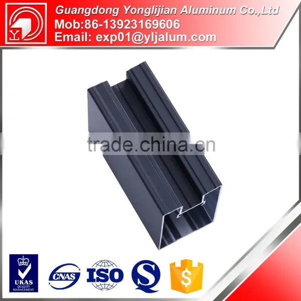 Manufacturer OEM Aluminium Wardrobe Extrusion Profiles for Closet Door photo-6