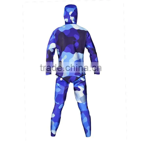 Camoflag Pattern in Winter Spearfishing Neopren 5 mm photo-2