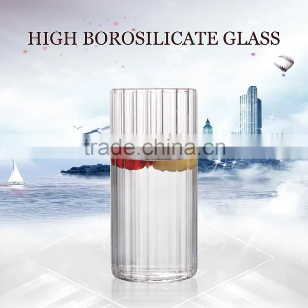300ml Handmade Glassware Borosilicate Clear Glass Tea Cups photo-2