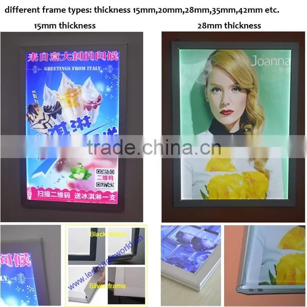 Advertising Light Box Snap Frame Beer Bottle Led Light Box photo-3