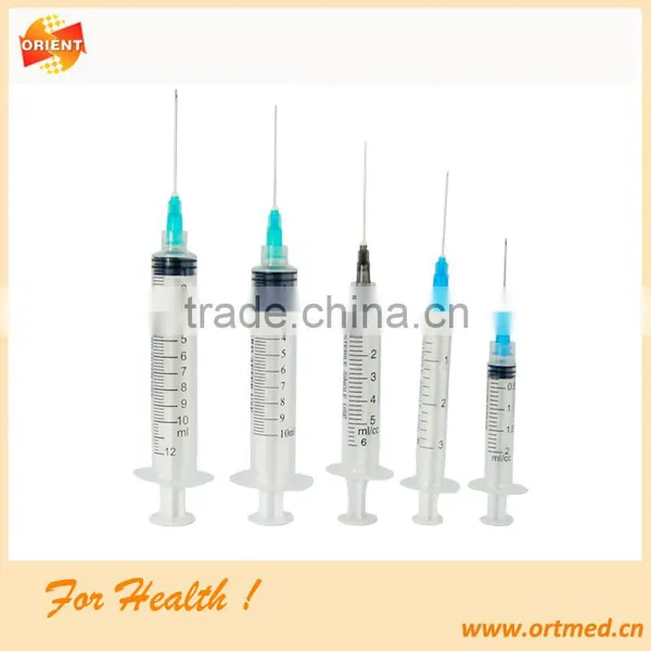 Syringe With Needle/medical Disposable Syringe,/syringe