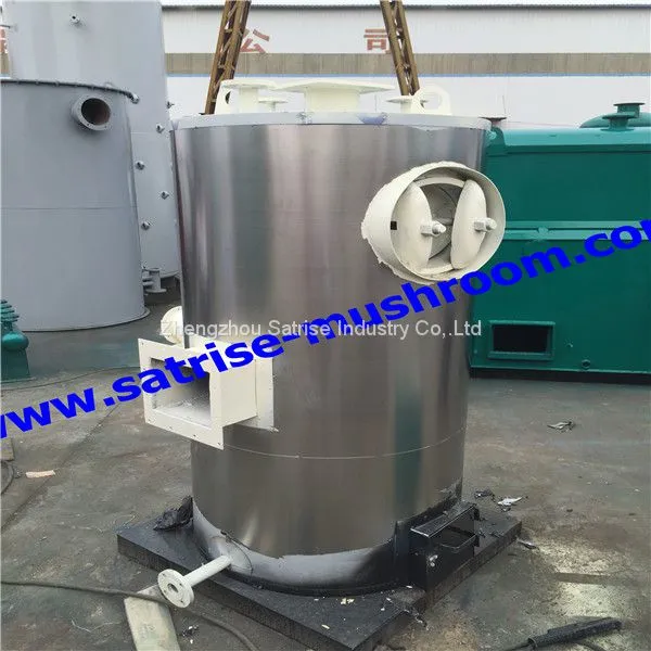Vertical Type Sterilization Boiler for Mushroom Growing photo-2