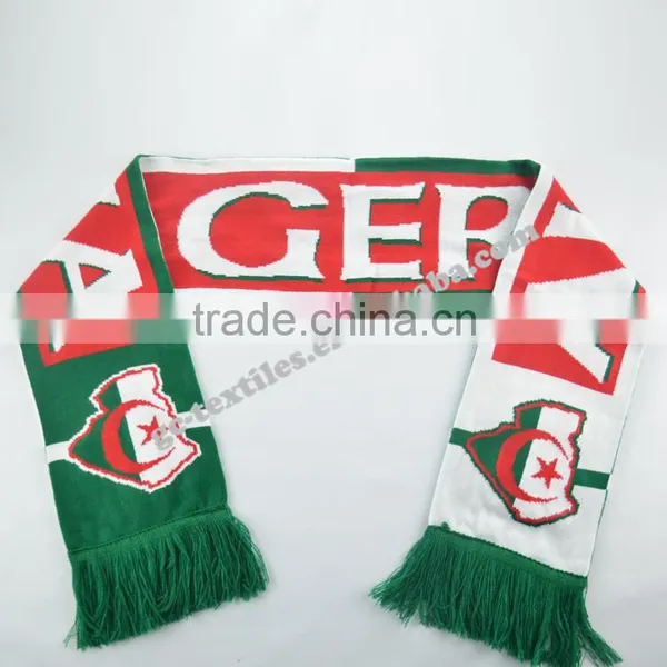 China Manufacturer Hot New Product for 2015 Fashion World Cup Acrylic Football Fans Scarf photo-4