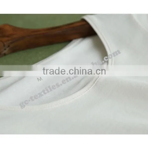 Women's Cotton/Spandex O-neck Short Sleeve White Underwear photo-6