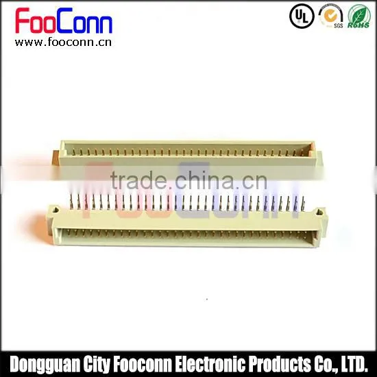 Made in China Board to Board DIN41612 Connector 2 Rows 64pin R/A Male photo-2