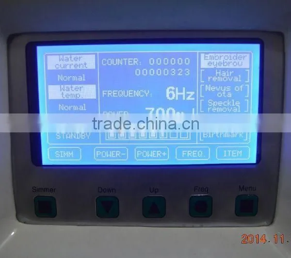 2015 Hot Selling Effective Q Tattoo Removal Laser Machine Switch Nd Yag Laser 800mj photo-5