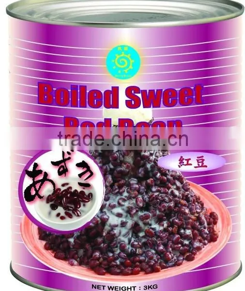 Red Bean Tin Can Packing