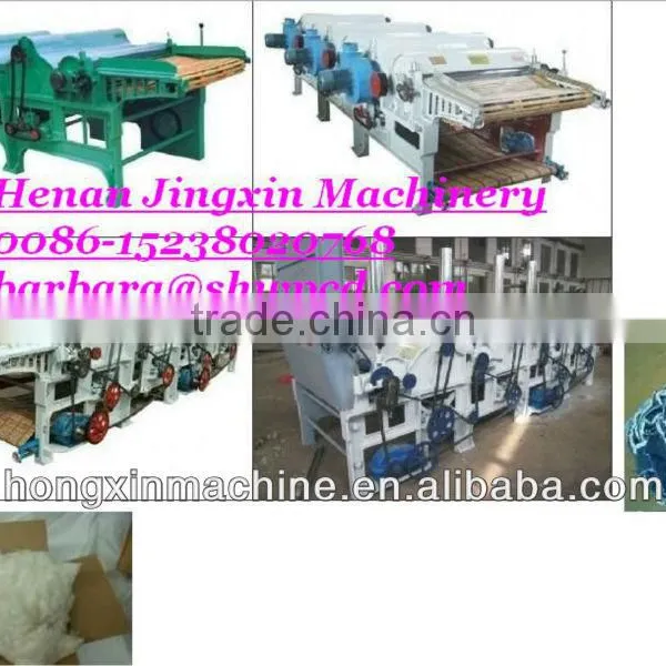 Textile/clothes Fiber/cotton Fiber/ Textile Recycling Machine 0086-15238020768