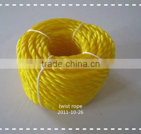 3 Strands PP Twist Rope