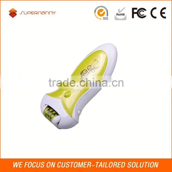 Factory Wholesale Rechargeable Make up Shaver Remover With Reciprocating Blades Epilator photo-3