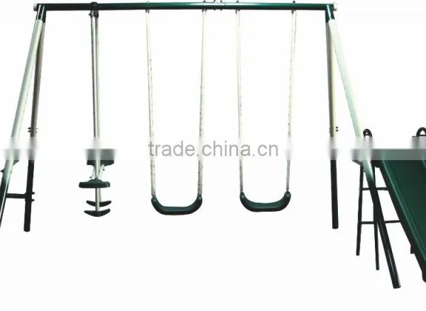 High Quality Outdoor Playground Outdoor Iron Swing Set photo-3