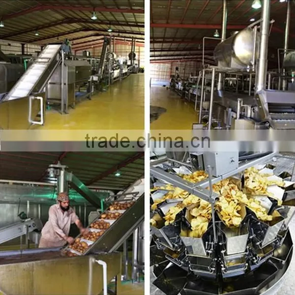 China Small Scale Industries Potato Chips Machine Snack Making Machine photo-2