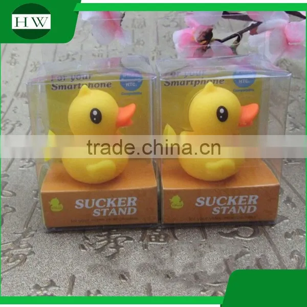 Yellow Duck Cell Phone Silicone Sucker Stand Holder Sucker Phone Holder Cellphone Sucker Stand photo-4