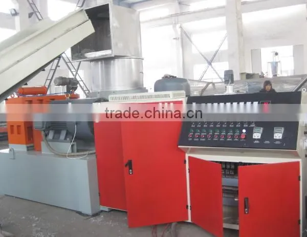Waste Film Woven Bags Compactor Pelletizing Machinery /pppe Film Agglomerator photo-4