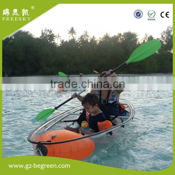 New Design 2 Seat Touring Banana Transparent Boats Ships for Sale photo-3
