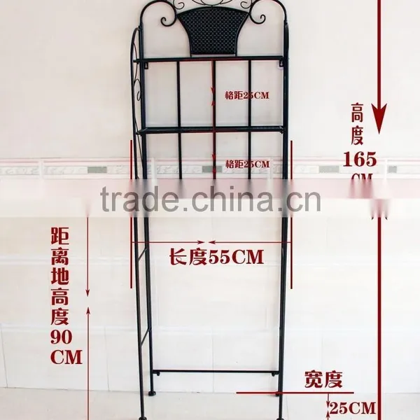 Metal 3 Shelf Bathroom Storage Organizer Spacesaver Towel Over Rack Toliet photo-4