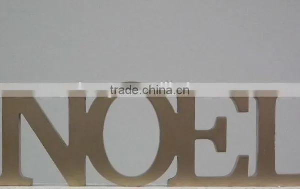 Lovely Christmas Decoration DIY Wooden Letters Wooden Words Gifts for Home Decoration photo-4