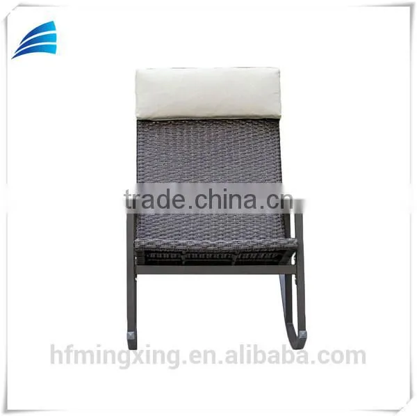 Outdoor Rattan Wicker Rocking Chair photo-3