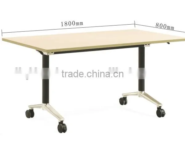 Quality Modern Simple Folding Movable Conference Table Tradining Table LQ-CFT004 photo-4