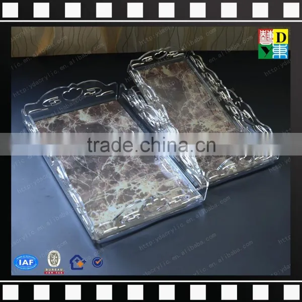 Custom Print Acrylic Serving Tray Wholesale Acrylic Serving Display Trays From China Manufacturer photo-3