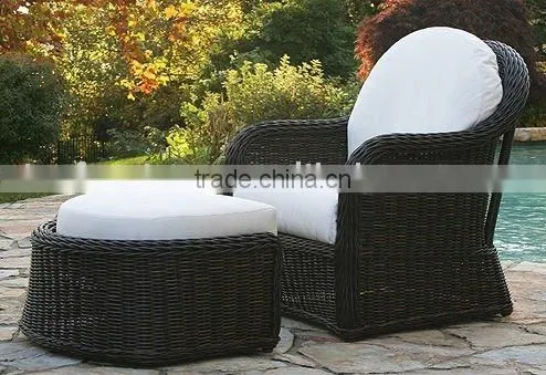 Leisure Garden Rattan Furniture Beach Recliner Chair photo-2