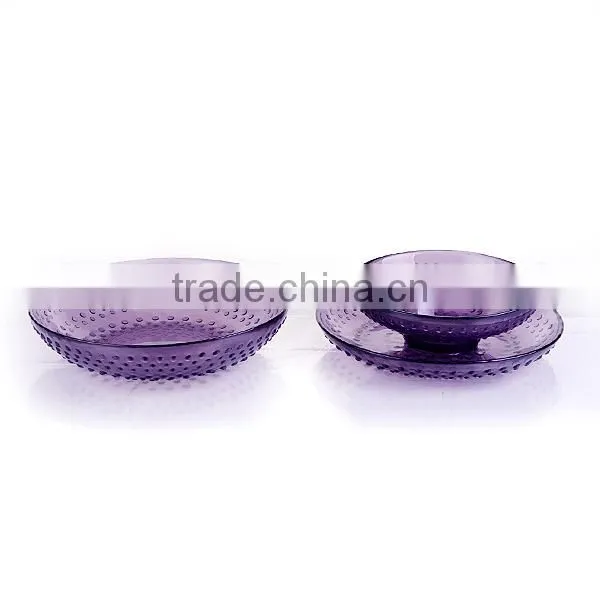 Colorful Glass Bowl Tableware photo-3