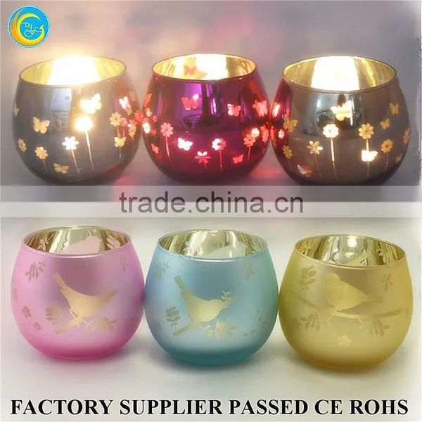 Ball Glass for Candle Jars Can Accept Engraved Design photo-3