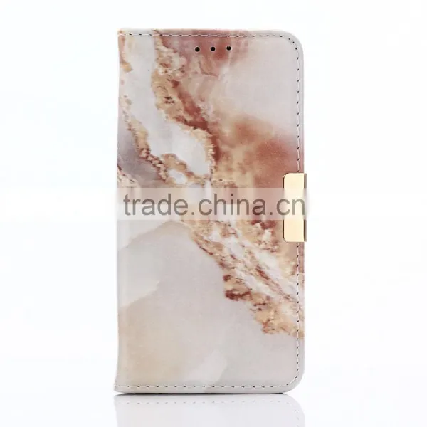 Noble Design High Quality Marble PU Card Bumper/pocket Cell Phone Case for Samsung photo-5