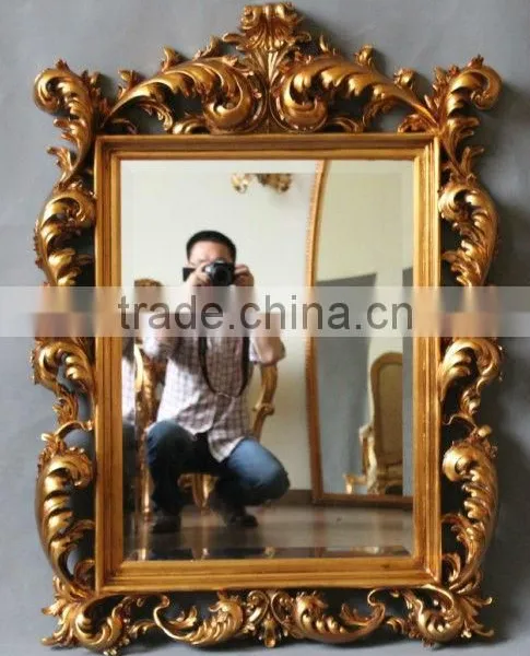 Polyresin Framed Shape Decorative Wall Mirror FA-005P-01 photo-3