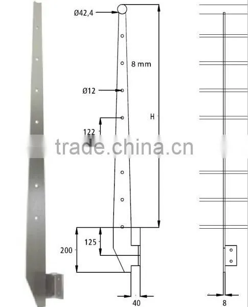 JINXIN Balustrade Inox/Metal Balustrade/Handrail Balustrade photo-2