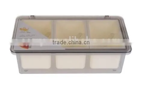 Plastic Seasoning Box Spice Box Cruet Box With Lid photo-2