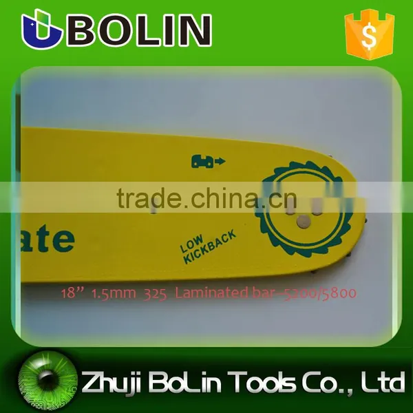 China Manufacture Chain Saw Harvester Spare Parts Chainsaw Bar for Chainsaws photo-5