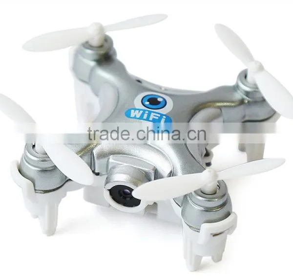 Mini Nano Quadcopter Wifi FPV 0.3MP Camera LED 3D Flip 4CH Micro Drone Cheerson CX-10W photo-3