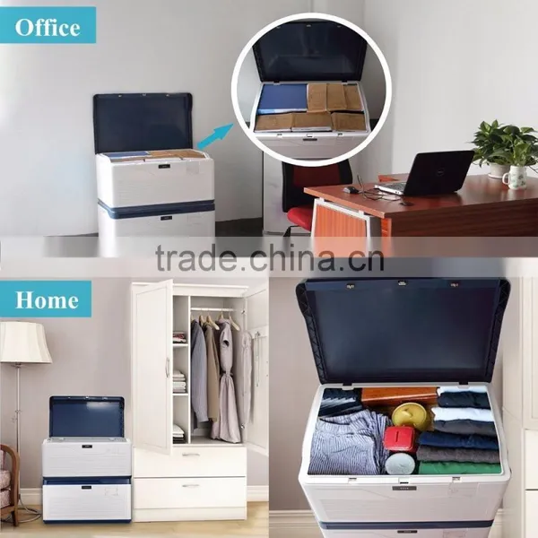 2017 Household Firm and Durable Storage Box Plastic With Security Lock photo-3