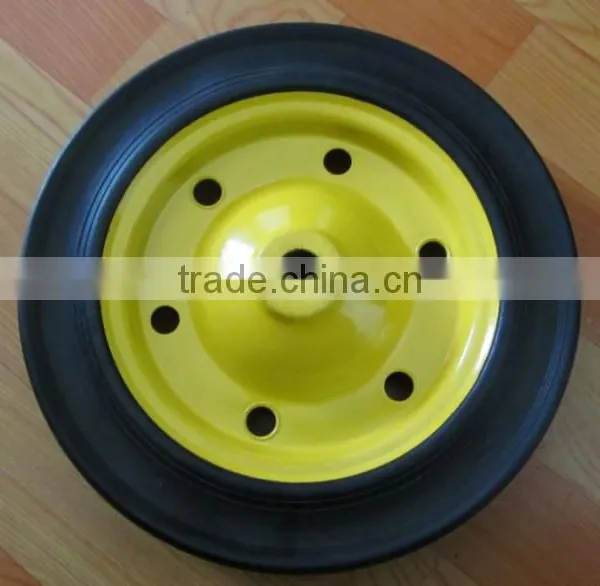 Wheelbarrow Tire 3.50-4/flat Free Tire /pu Foam Wheel photo-6