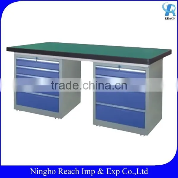 Heavy Duty Antistatic Steel Workbench / Work Table for Factories photo-6
