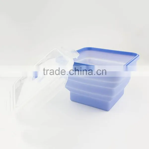 New Design High Quality Food Grade Silicone Kitchen Bowl/lunch Box/Microwave Food Container photo-4