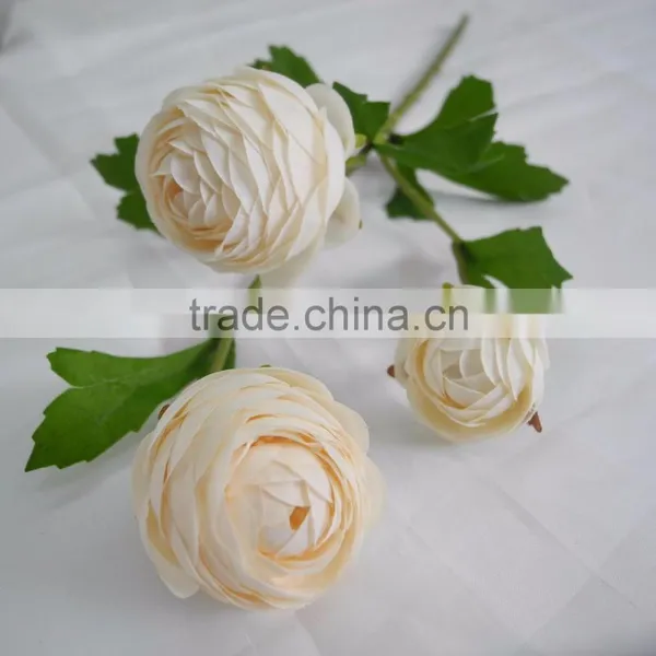 China High Quality Artificial Ranunculus Flower for Wedding Decoration photo-2