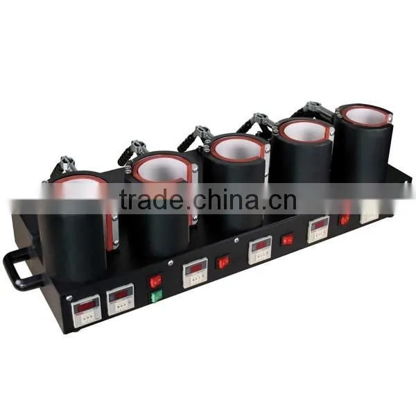 5 in 1 Mug Sublimation Heat Printing Machine With 5 Heating Element photo-2